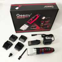Машинка для стрижения волос Geemy GM-550 с керамическим ножем, 2 аккум