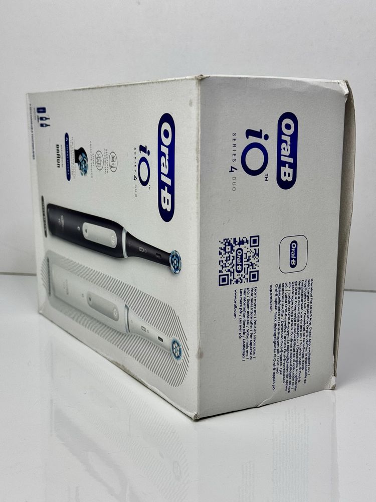Нова Електрична зубна щітка ORAL-B iO SERIES 4DUO Black+White