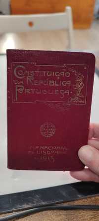 Constituição da República Portuguesa - 1913