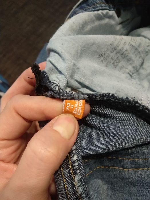 Spodnie ciążowe 2Wear jeansowe i Yessica bawełniane w rozmiarze M.