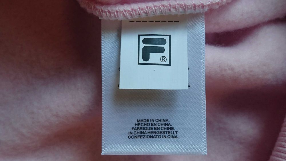 bluza Fila - lekko ocieplana.
