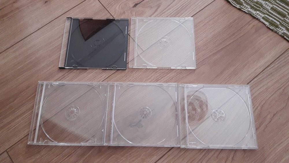 Conj. 5 caixas cd