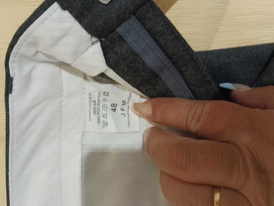 Calças Homem tamanho 46 várias cores