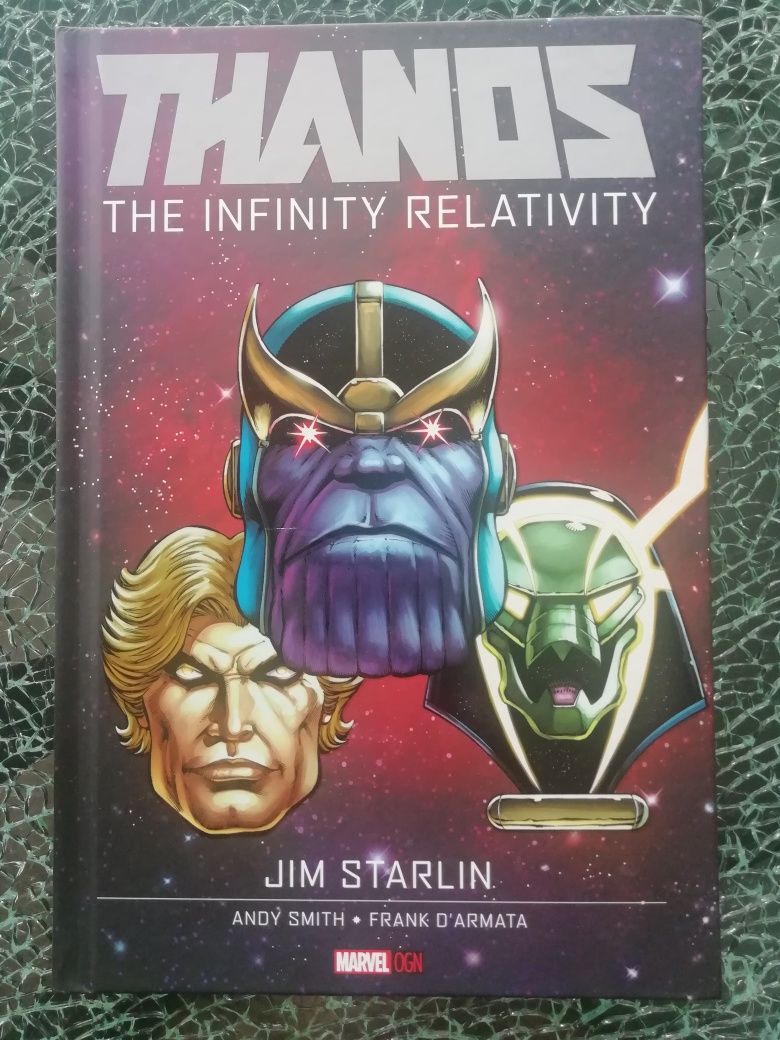 Thanos the Infinity relativity marvel comics banda desenhada