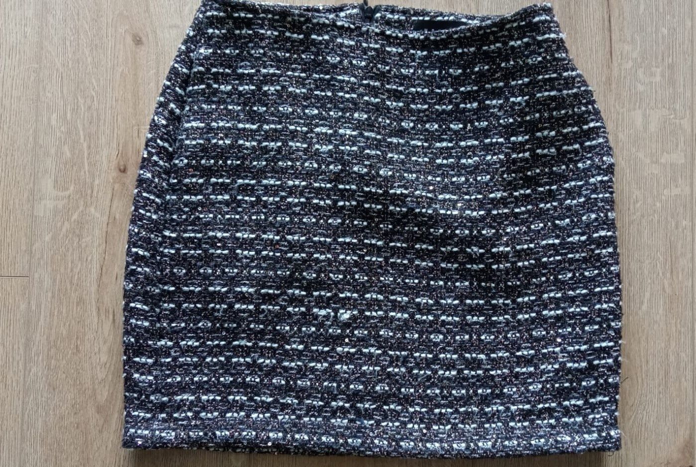 Twedowa błyszcząca mini spódnica Mohito 34 xs