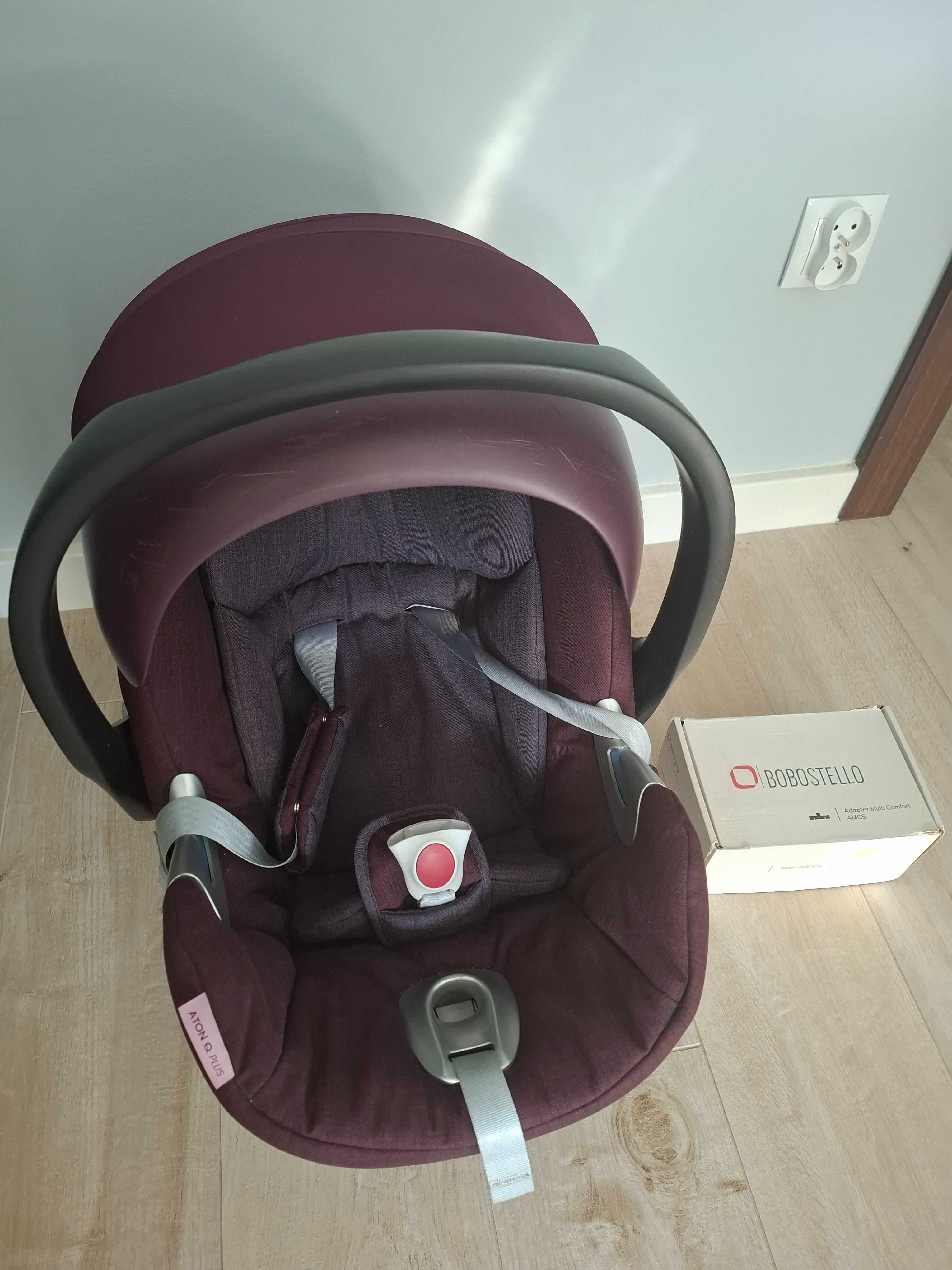 Bebetto Holland 2w1 + fotelik 0-13kg cybex aton q