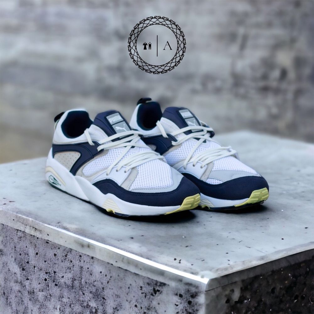 PUMA BLAZE OF GLORY PRM 387575-01 WHITE PEACOAT чоловічі кросівки