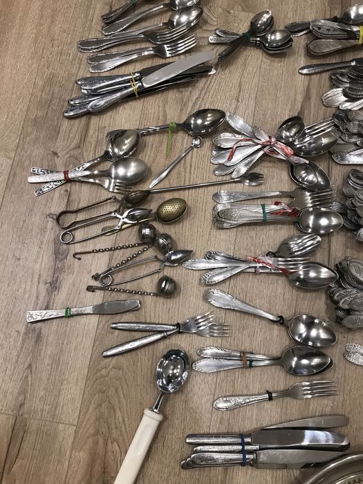 Прибори СРСР ложки виделки нержавійка