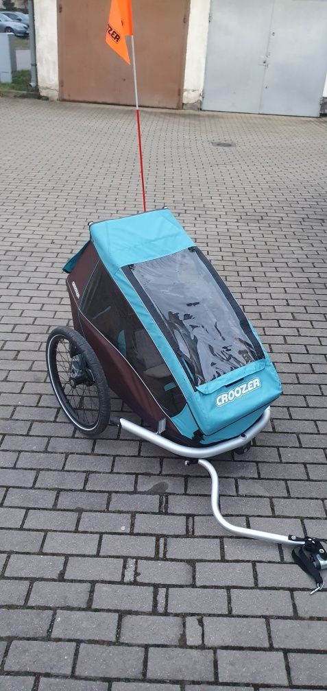 Przyczepka rowerowa Croozer Kid 1 z amortyzacją