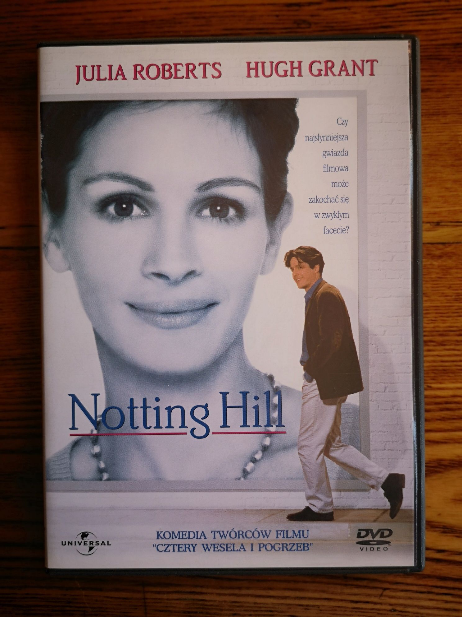 Płyta DVD: Nothing Hill - Julia Roberts, Hugh Grant