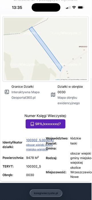 Sprzedam dzialke rolno- budowlana z pozwoleniem na budowe