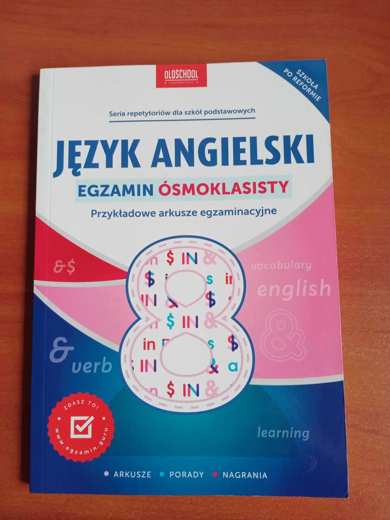 Język angielski - przykładowe arkusze egzaminacyjne dla 8 klasy