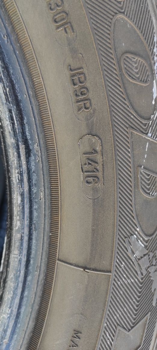 Opony zimowe z 2016r 5mm 205/55/16 Goodyear N6,1N4 wysyłka