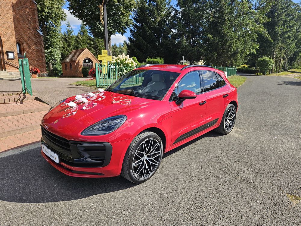 Auto do ślubu Porsche Macan
