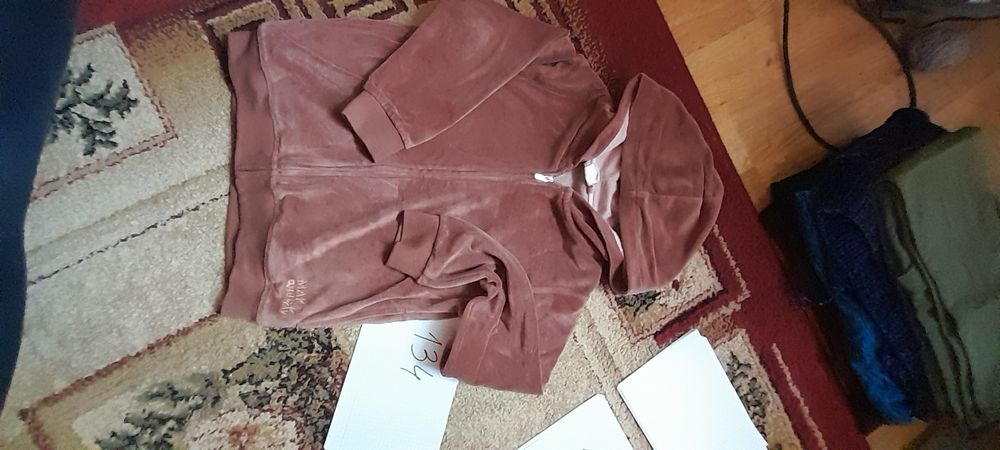Bluza welurowa 134 dla dziewczynki coolclub
