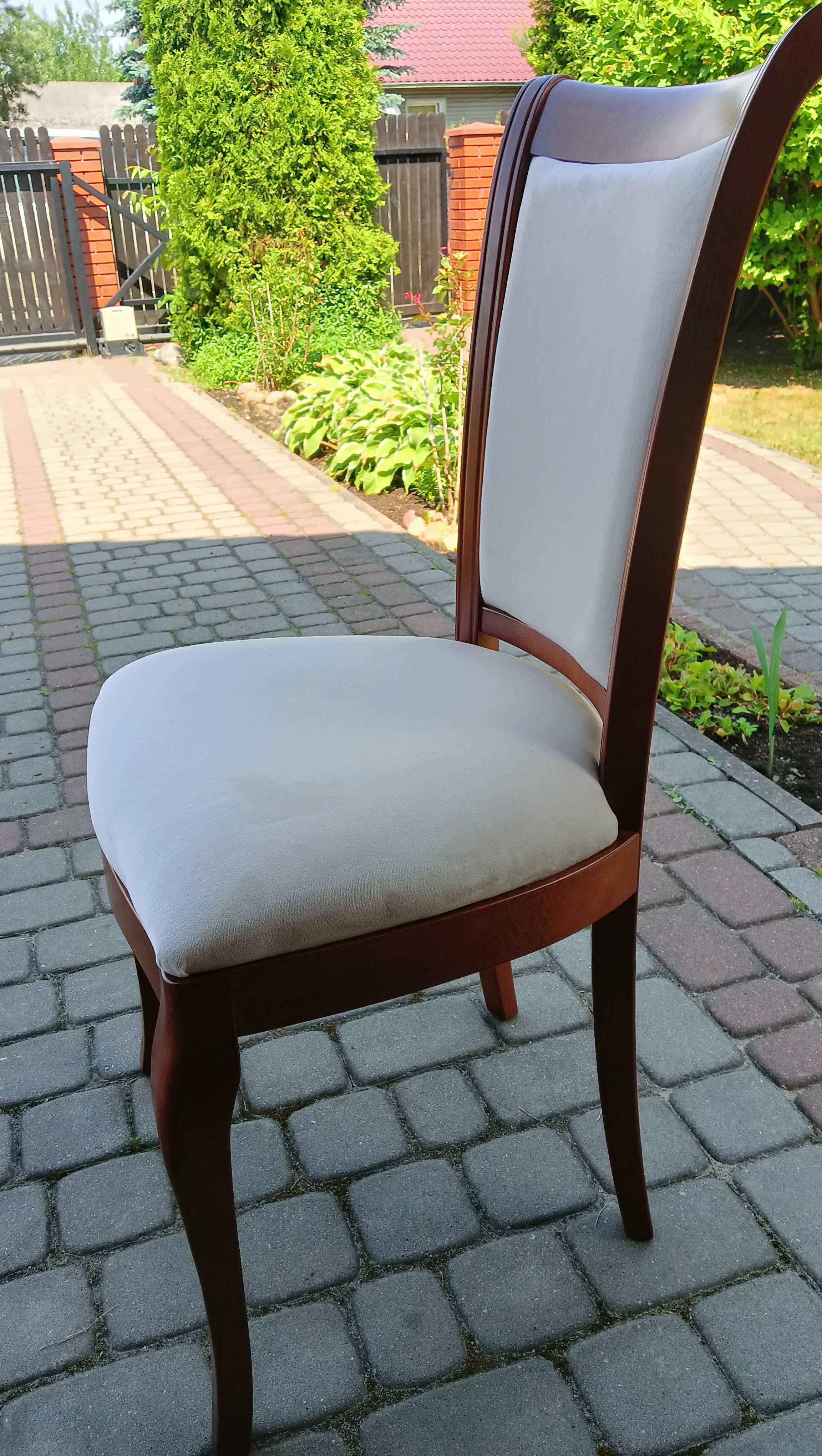 Stół+4 krzesła kolor wiśnia