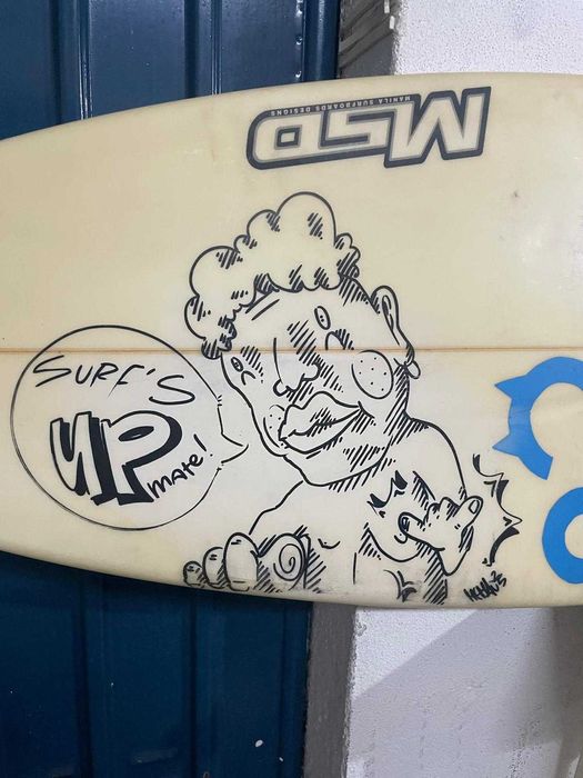 Prancha Epoxy c/ stringer 5'7 MSD