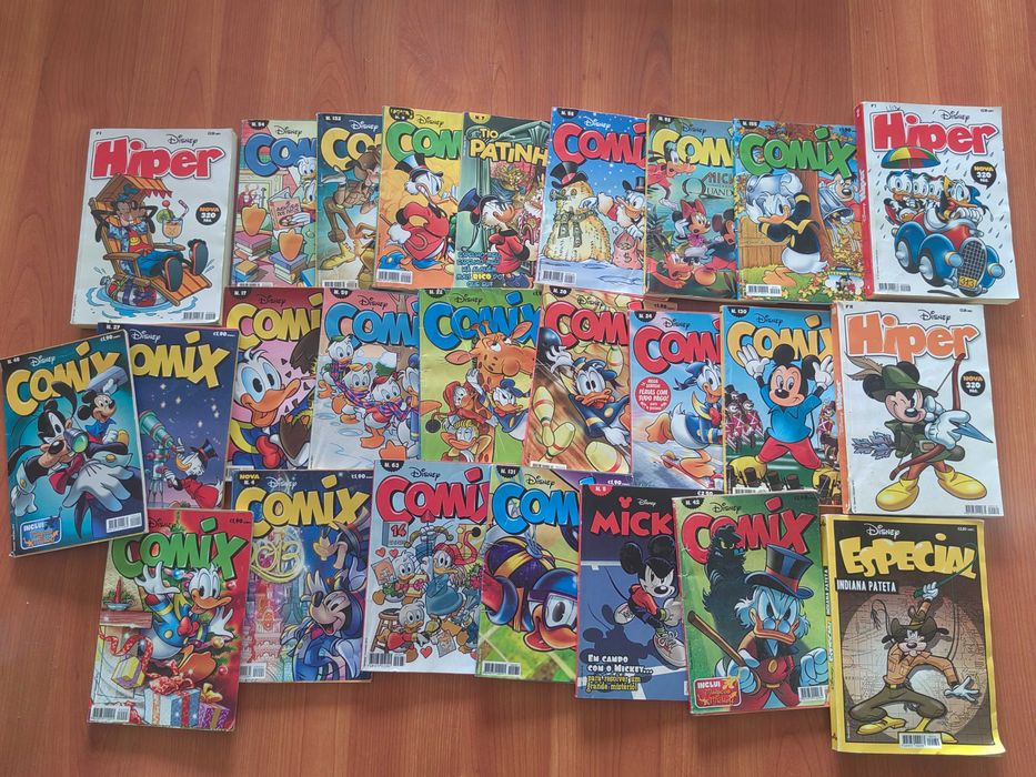Livros da Comix bom estado
