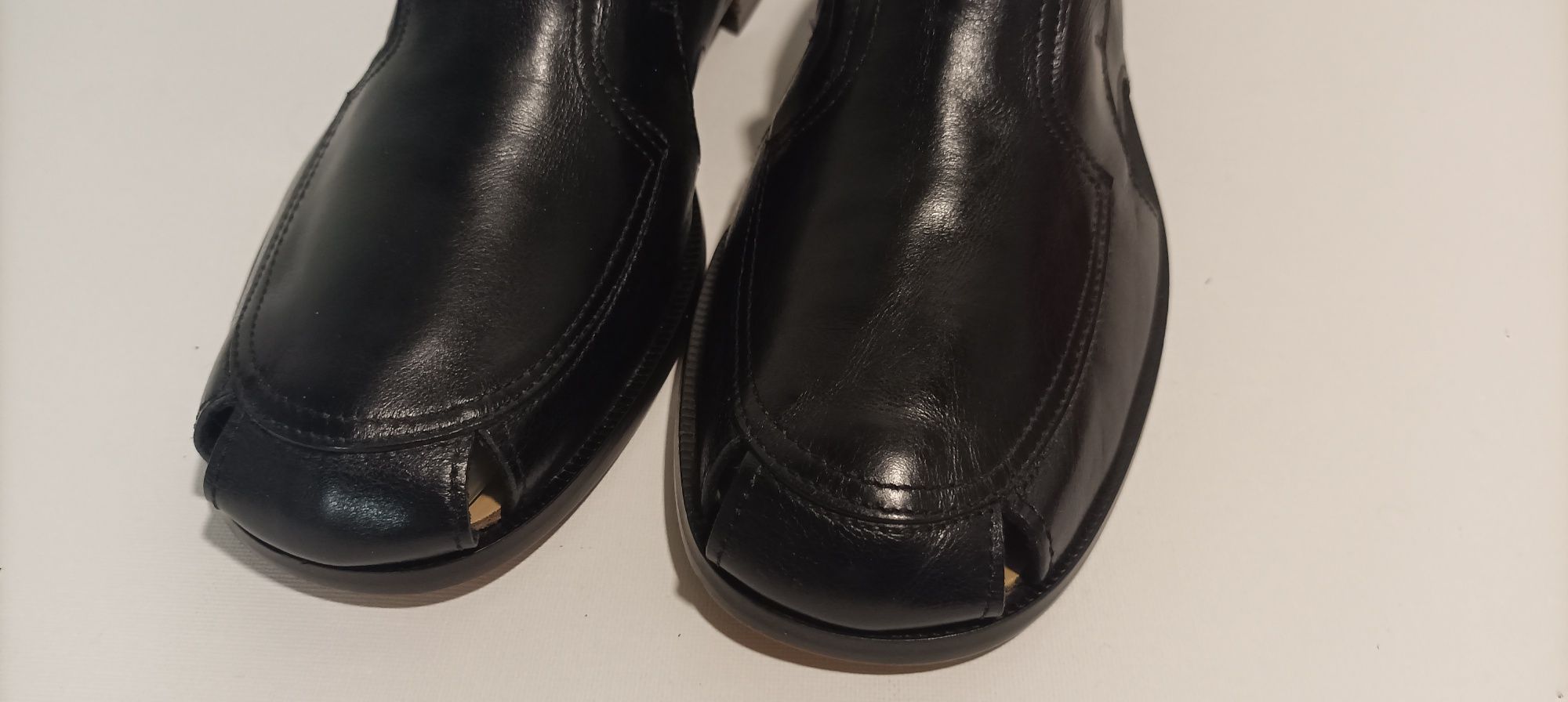 Buty męskie włoskie letnie skóra marki Verrocchio