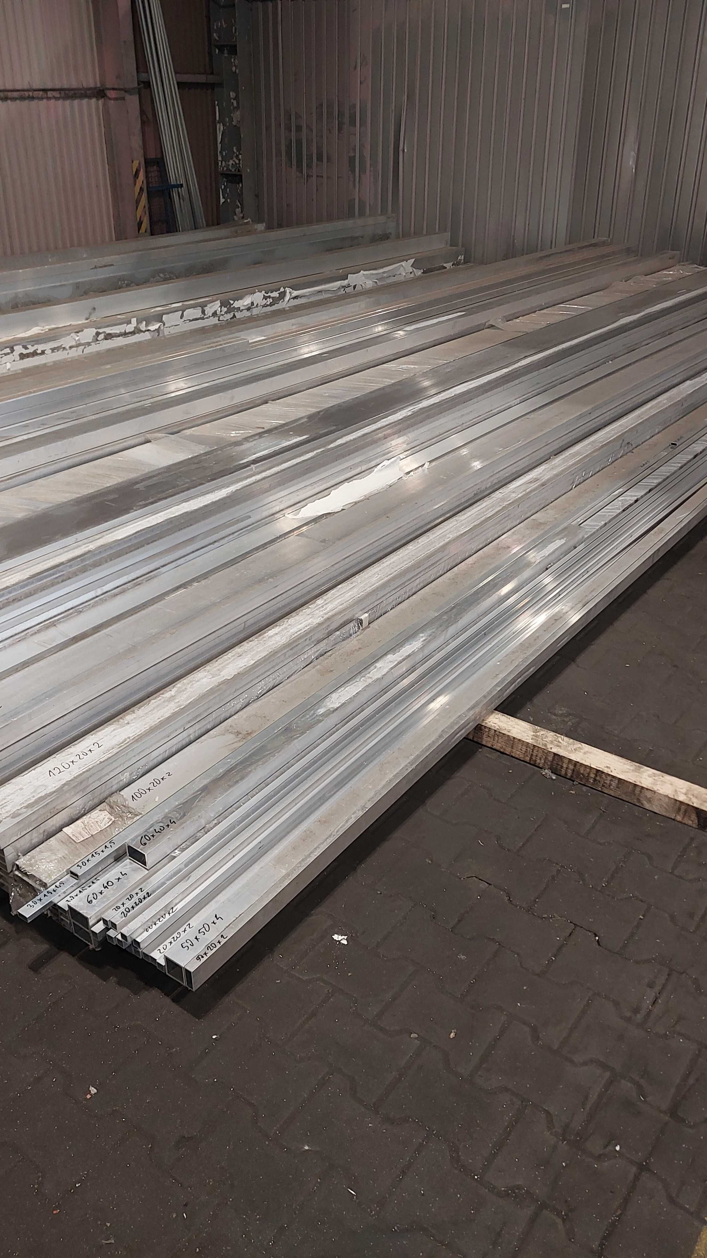 Profil aluminiowy, aluminium 80x60x4,0mm gat.6060/ PA38, Bytom