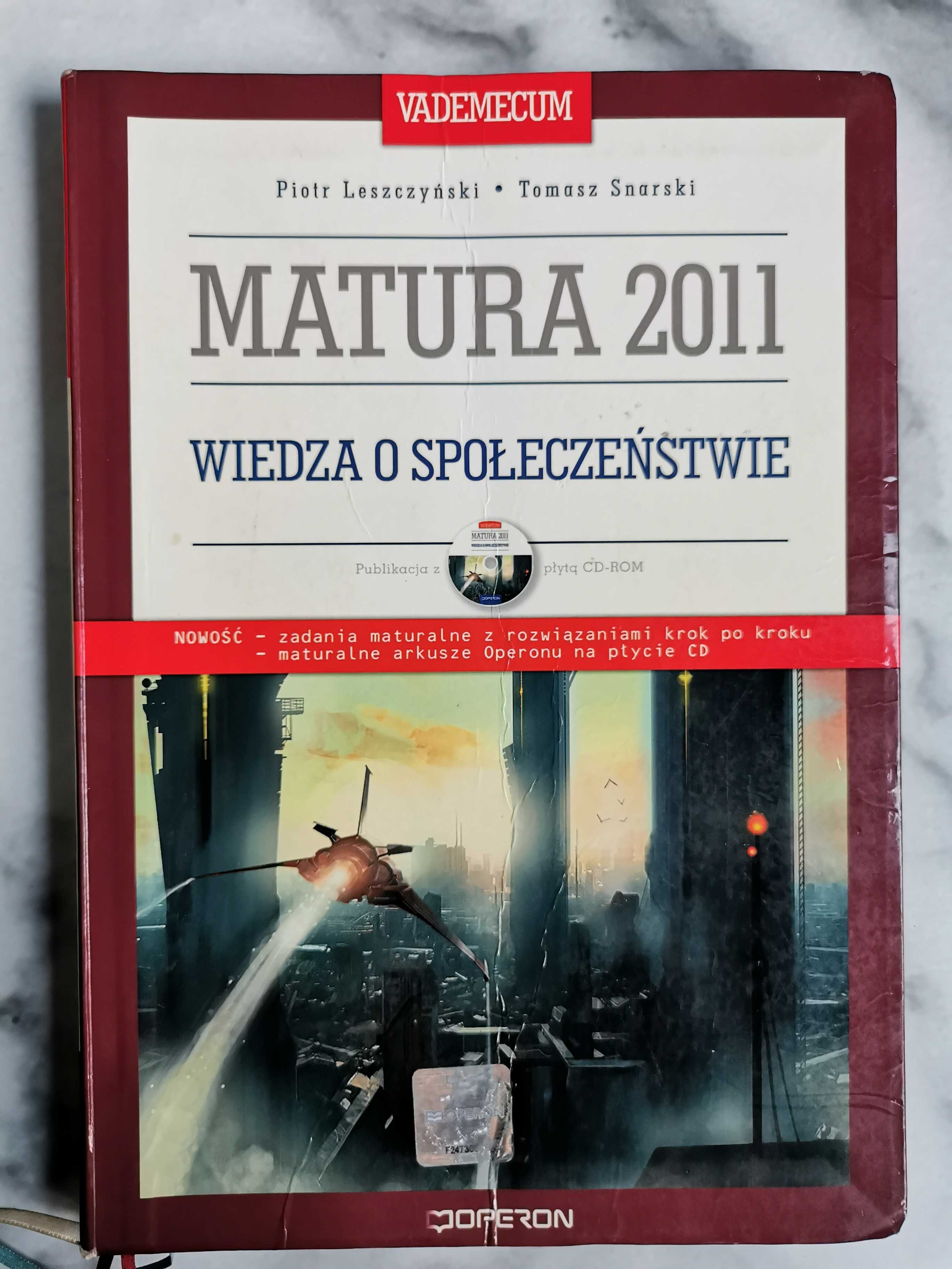 Matura 2011. Wiedza o społeczeństwie. Vademecum wyd. OPERON