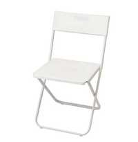 IKEA FEJAN Krzesło, ogrodowe, składany biały, nowe