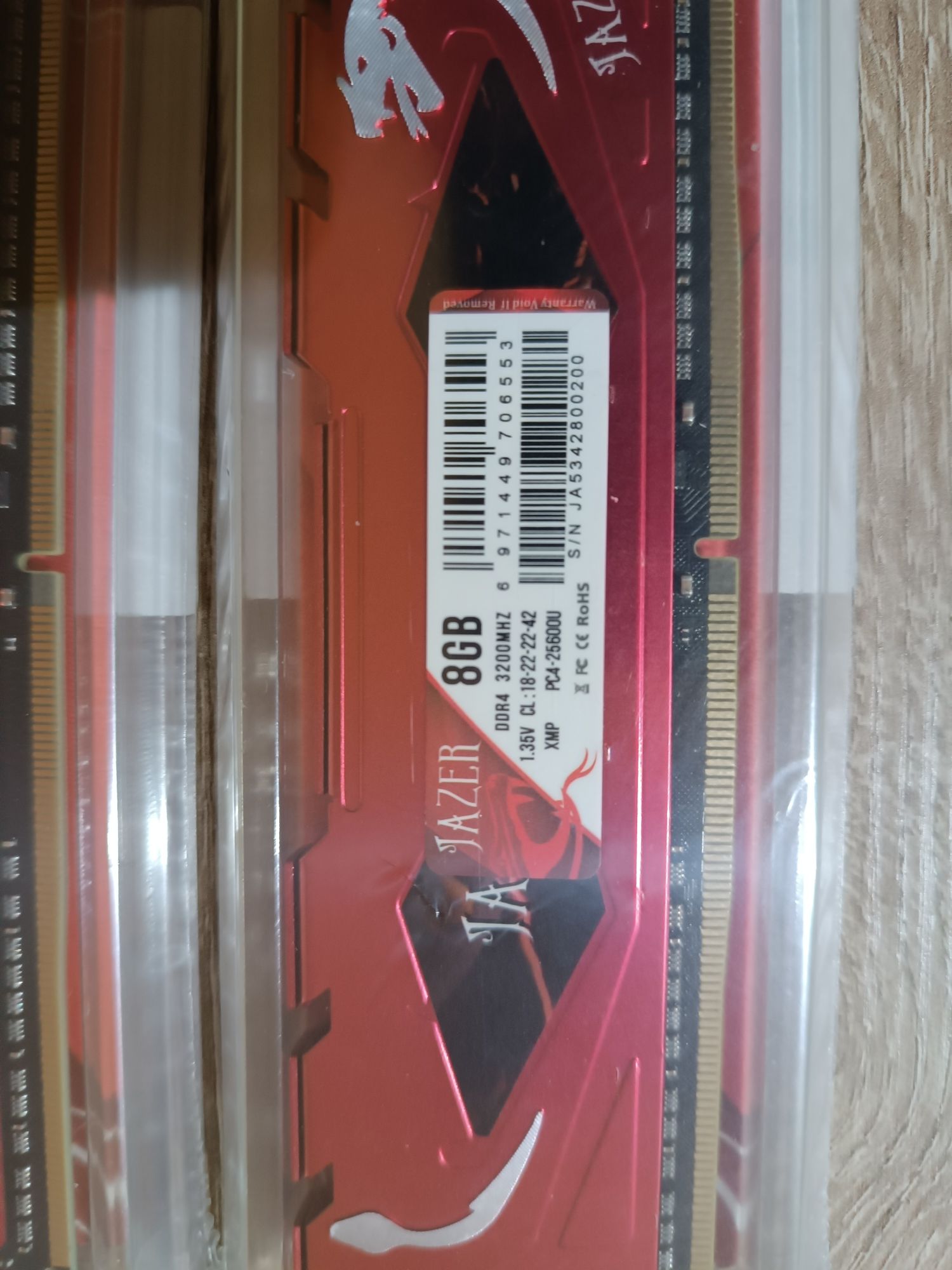 ОЗУ память новая DDR4 8Gb 3200MHz PC4-25600U ПАРНЫЕ