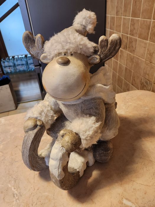 Cudny renifer/ Święta/ ozdoba. Ponad 5 kg