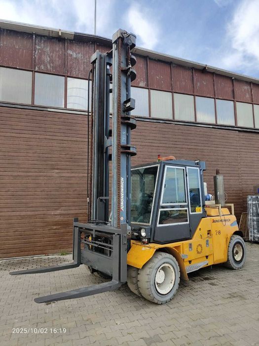 wózek widłowy 8t Jungheinrich TFG S80 gaz