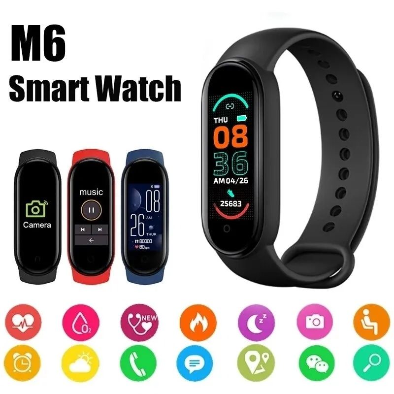 Mi band 6, електро годинник