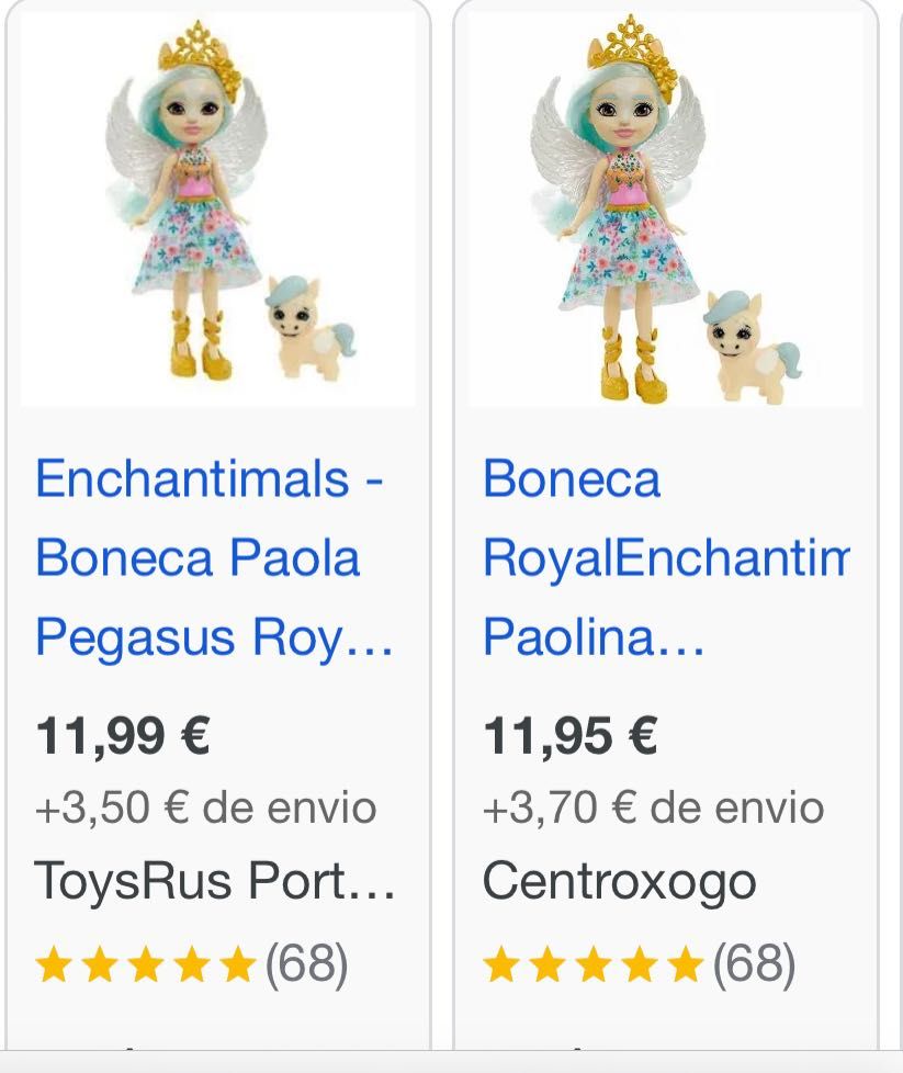 Boneca nova - Royal Enchantimals