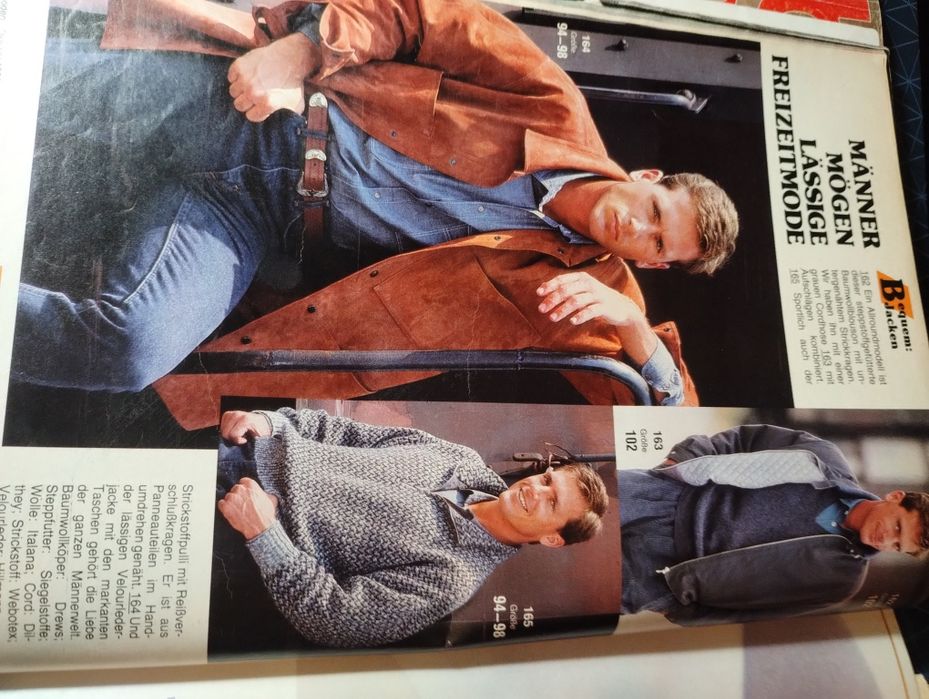 Zestaw Burda lata osiemdziesiąte