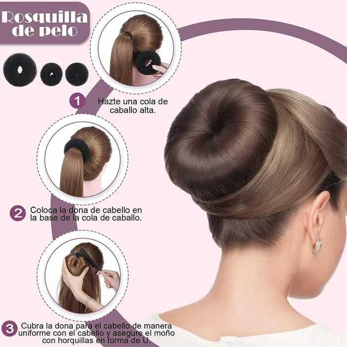 Zestaw akcesoriów do stylizacji dla kobiet do stylizacji włosów