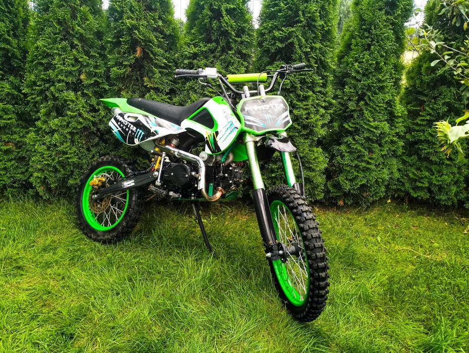 Motocykl Cross 125 4T Duży Koła 17/14 125cc Terenowy Drugi Właściciel