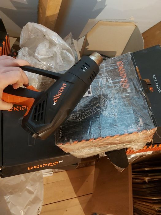 Фен промисловий Dnipro-M GH-200  Dnipro-M GH-203