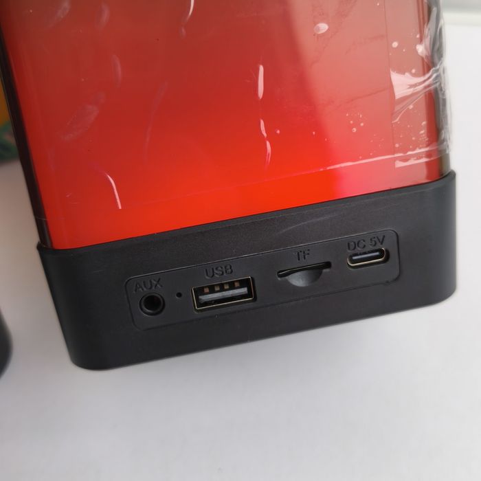 Портативна Bluetooth колонка-караоке із двома мікрофонами