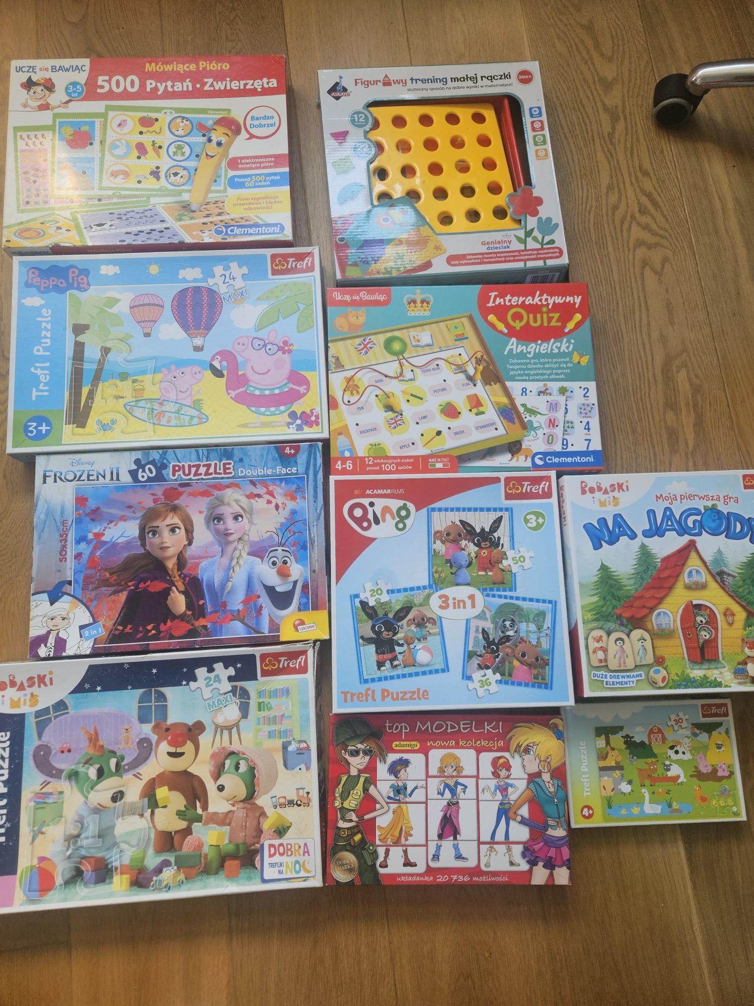 Puzzle i gry dla dzieci