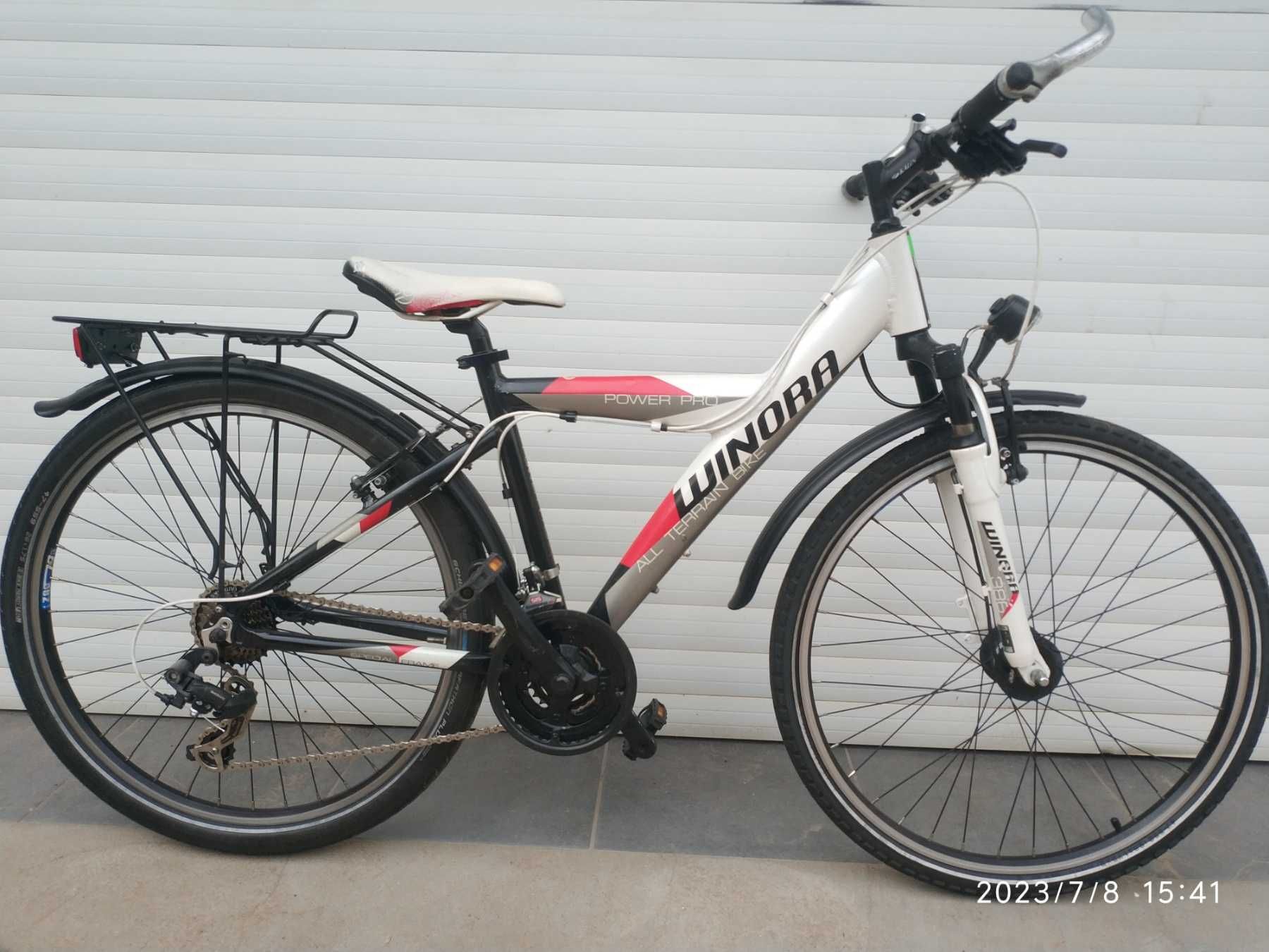 Велосипед городской алюминий WINORA 26 Shimano Германия Гарантия