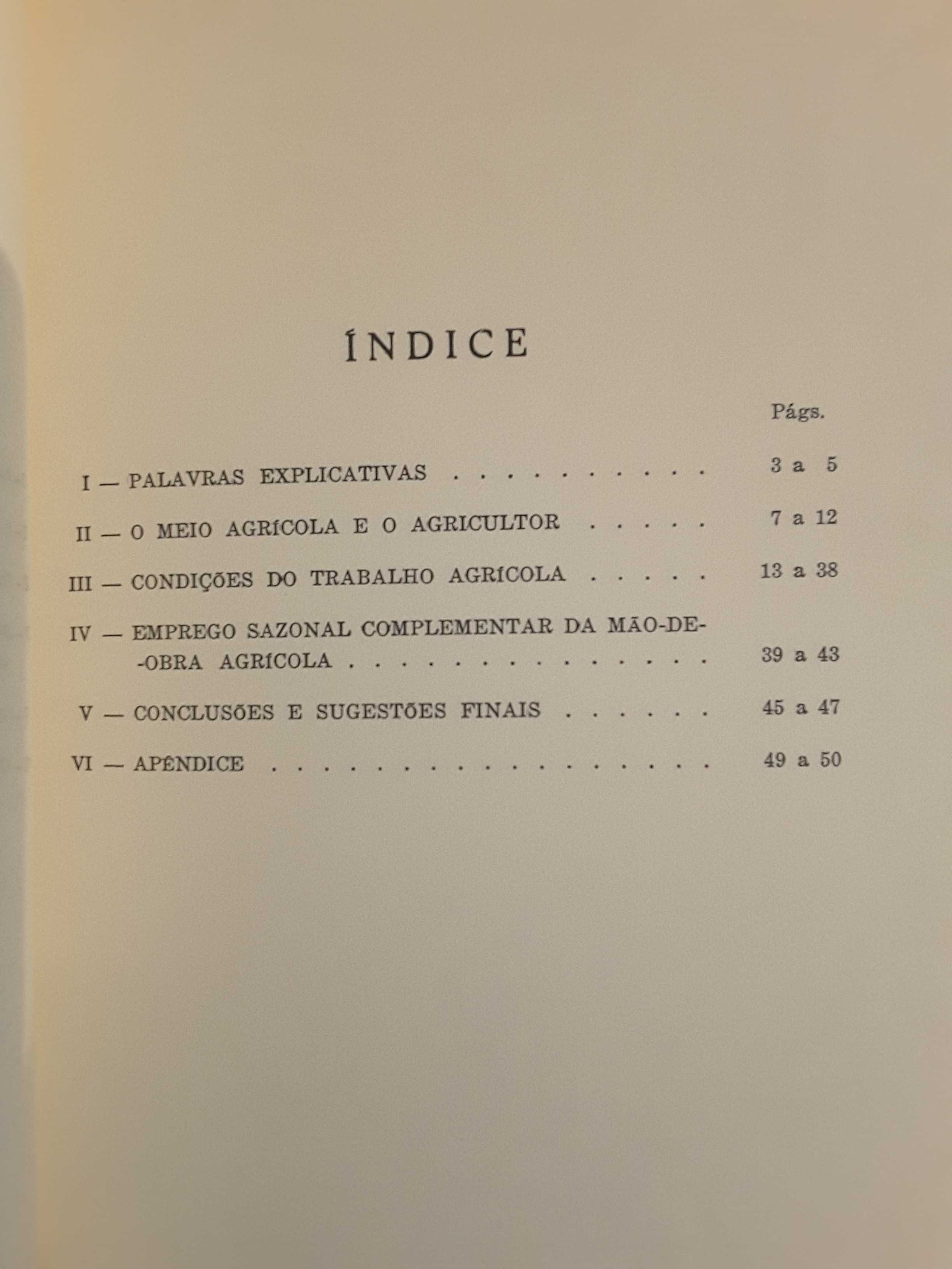 Problema Agrário /Fomento Agrário Alentejo/Agricultura Renovada (1971)