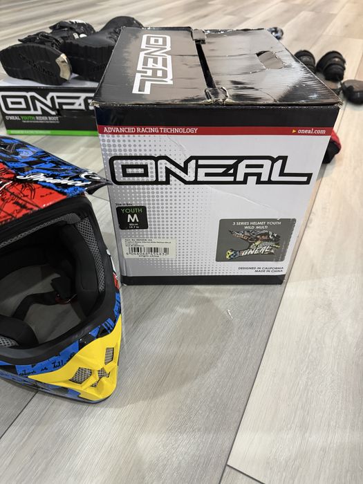 Zestaw motocross\cross dziecięcy XS-S dla 5latka O’neal