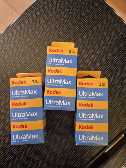 Trójpak filmu Kodak Ultra Max
