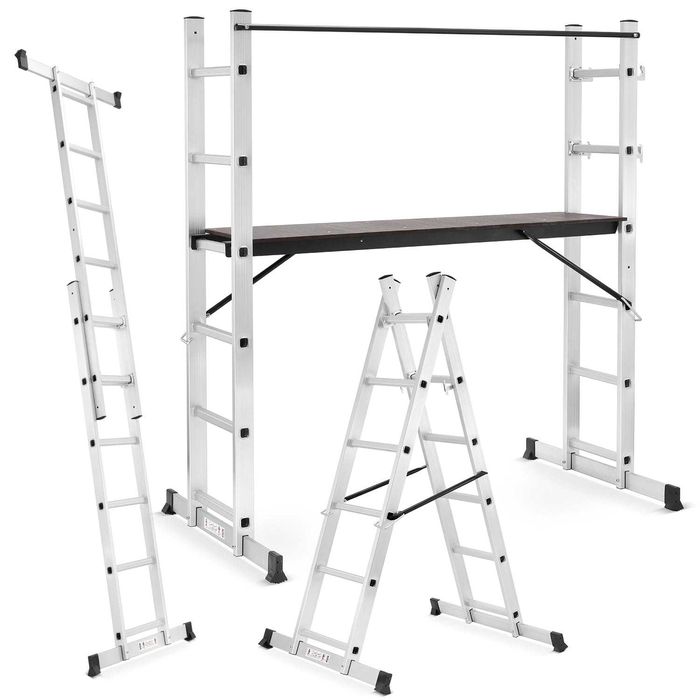 HIGHER ML1106 Drabina wielofunkcyjna 6stopniowa 150kg na wynajem 34 zł