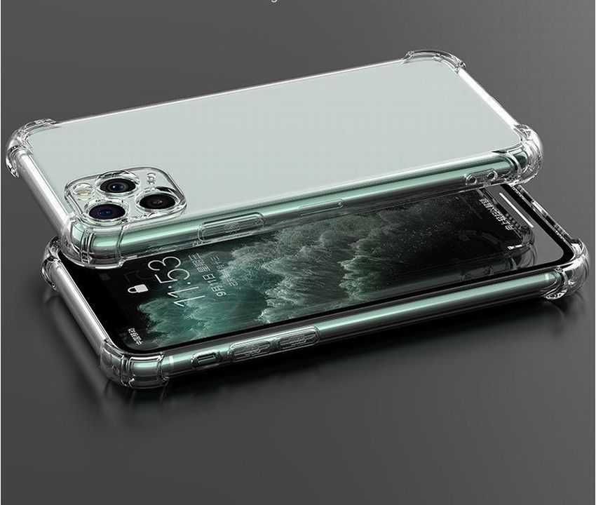 Etui Case Nowe na Smartfon iPhone Serii 11,12,13 Przeźroczysty