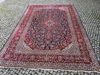 Kaszmirowy dywan perski Keshan 376x250 galeria 24 tys