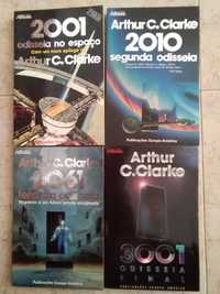 2001 Odisseia no Espaço - 4 Volumes ( Obra Completa)