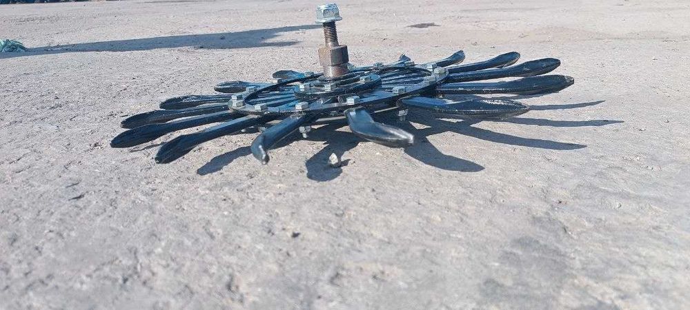 Ротаційна борона, гідравлична мотига, борона Джон Дір посиленна