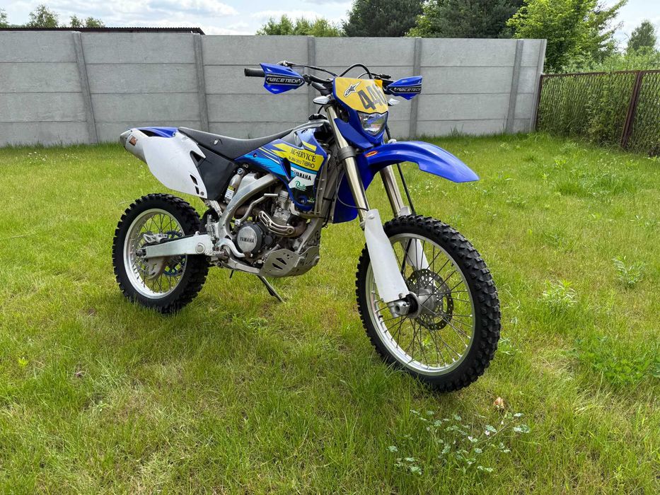 Yamaha Wr 250F 2008 zarejestrowana