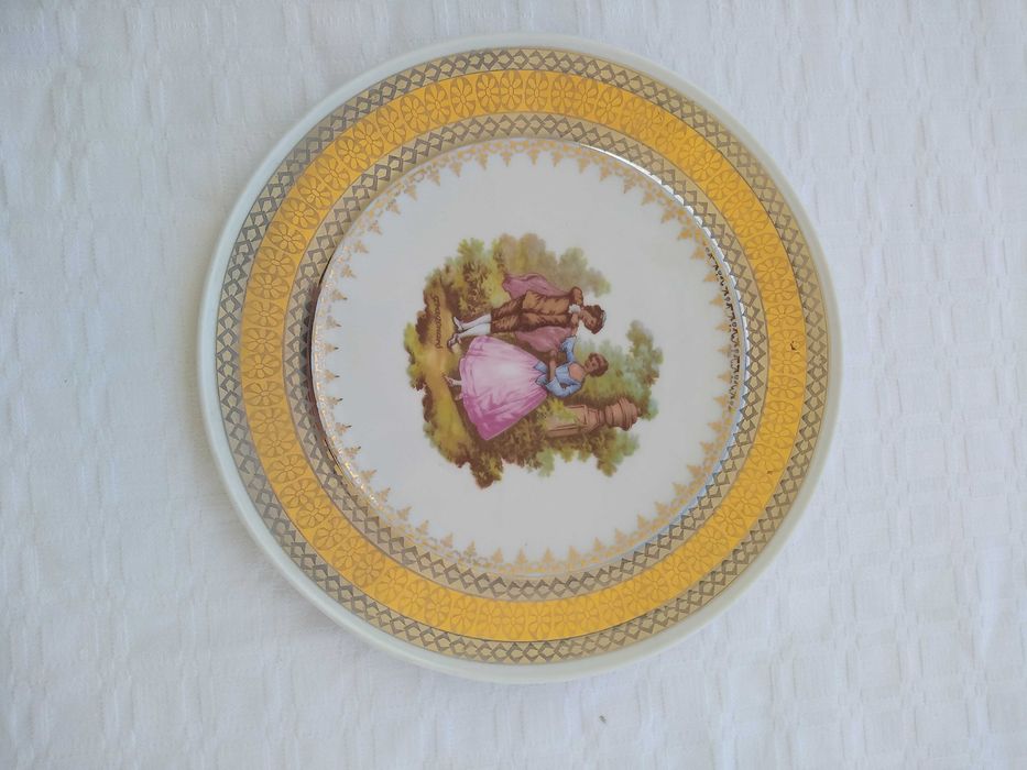 Prato de Porcelana Limoges