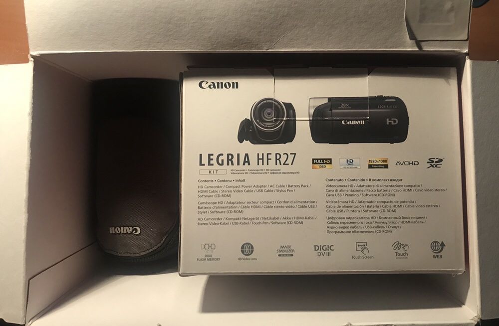 Canon Legria HF R27 Pack Fnac