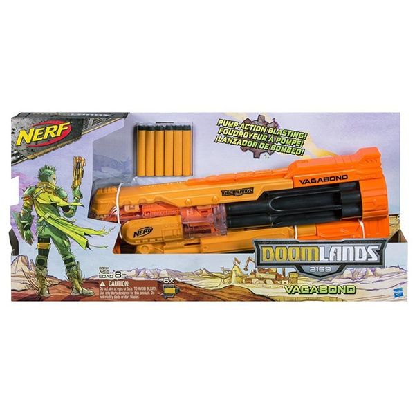 Бластер Нерф Думлэндс БРОДЯГА Nerf B3191 Doomlands